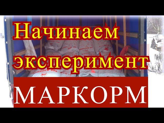 Маркорм. Новая серия комбикормов 2020года. Эксперимент начинается!