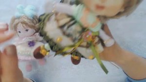 DIY Интерьерная кукла из ткани делаем сами. Кукла из ткани обзор.Muñeca soft.