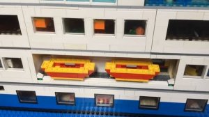 Супер обзор #4: Лего круизный лайнер / MOC: Lego cruise ship #4