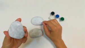 3 способа раскрасить камни! Набор для творчества детей