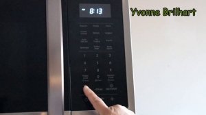 How to set the clock in Samsung Microwave