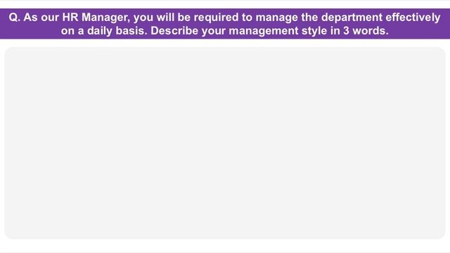 HUMAN RESOURCES MANAGER Interview Questions And Answers! (PASS Your HR Manager Interview!)