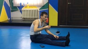 Упр. для развития нервной системы. Упр 10 - нижний хватательный рефлекс