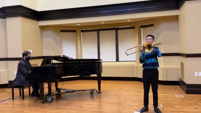 Concerto for Trombone, 1st movement by N. Rimsky-Korsakoff | Trombone Solo смотреть онлайн