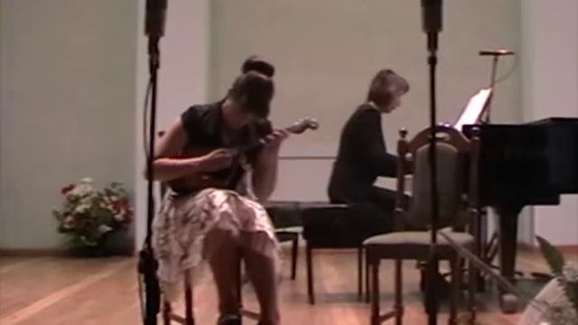 Алина Безенсон. " После дождя" для домры и фортепиано смотреть онлайн