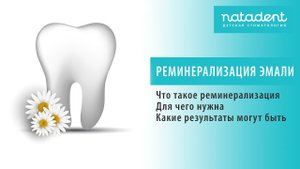 29. Что такое реминерализация эмали зубов? Натадент