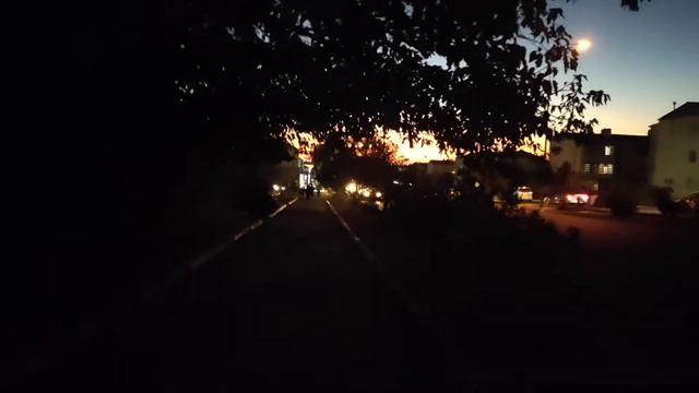 Туркменистан. Вечерний Красноводск(Туркменбаши).Кто угадает, какой это район?( смотреть онлайн