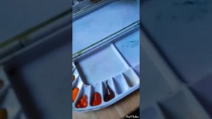 Обзор набора акварели pinax в тубах.