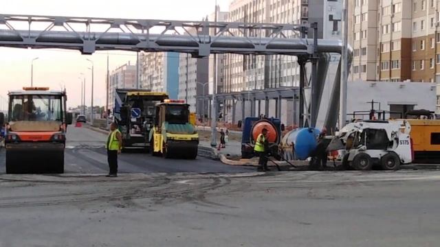 Чурилово (Челябинск). Новый участок дороги! Часть 2! смотреть онлайн