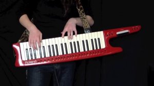 Roland AX1 Keytar! Short Demo Playthrough!