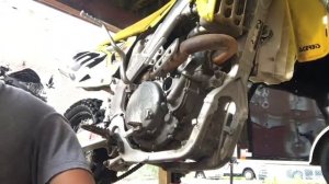 How to change oil on Suzuki rmz450