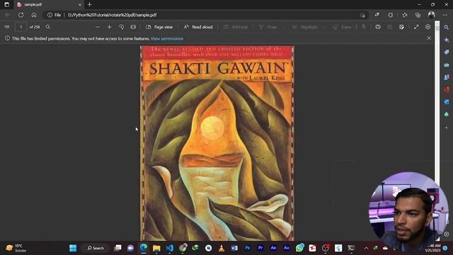 Rotate PDF File Using Python | Python Project for Beginners | Project # 2