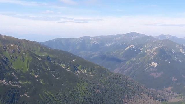 Татры. Вершина горы. 1970 метров. смотреть онлайн