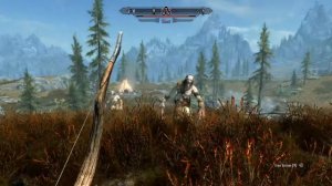 A classic Skyrim encounter