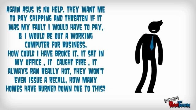 Asus Sucks - Don't Buy Overheat, Animated ASUS Review смотреть онлайн