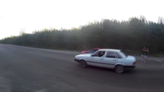 AUDI 80 B2 1.8 8V Turbo 0.4bar J5.1-61 ECU vs Toyota Celica 2.0 AT 175Hp смотреть онлайн