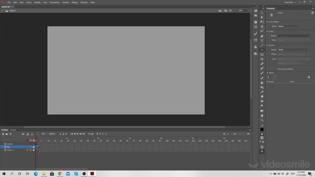 Adobe Animate - Интерфейс и инструменты программы | Урок 2