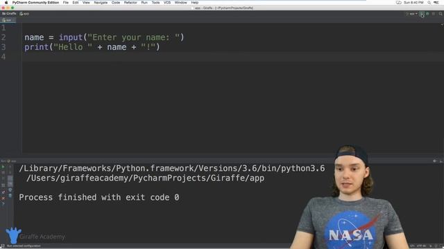 Getting Input From Users | Python | Tutorial 8 смотреть онлайн
