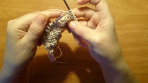 Вяжем спицами: ПРОСТОЙ ОБЪЁМНЫЙ УЗОР 4  // πλέξιμο