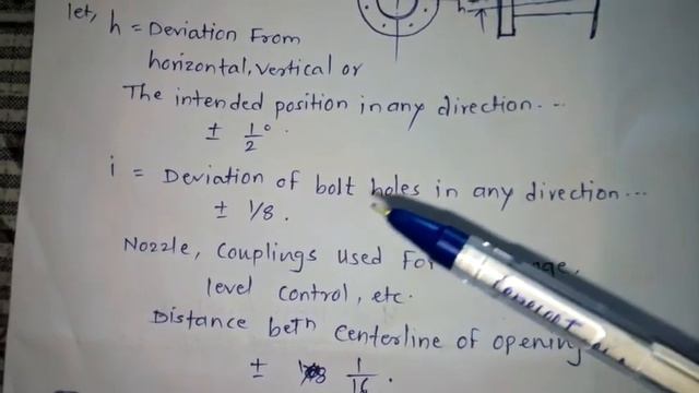 Tolerance for fabrication of Vessel Part 3 ( Nozzles ) смотреть онлайн