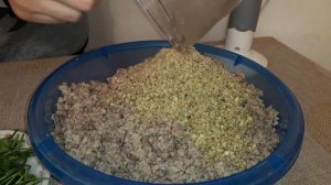 Грузинское пхали из красной фасоли