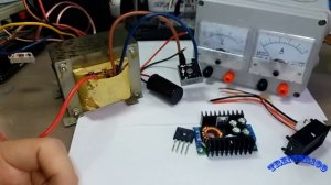 Автомобильное зарядное из трансформатора ИБП  Своими руками