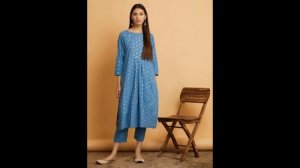 Latest polka dot suit & kurti designs|| cotton dot printed kurti|| printed kurti & suit designs||