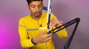 BROLAVIYA Overhead Video Stand with 10 inch Ring Light Unboxing & Review