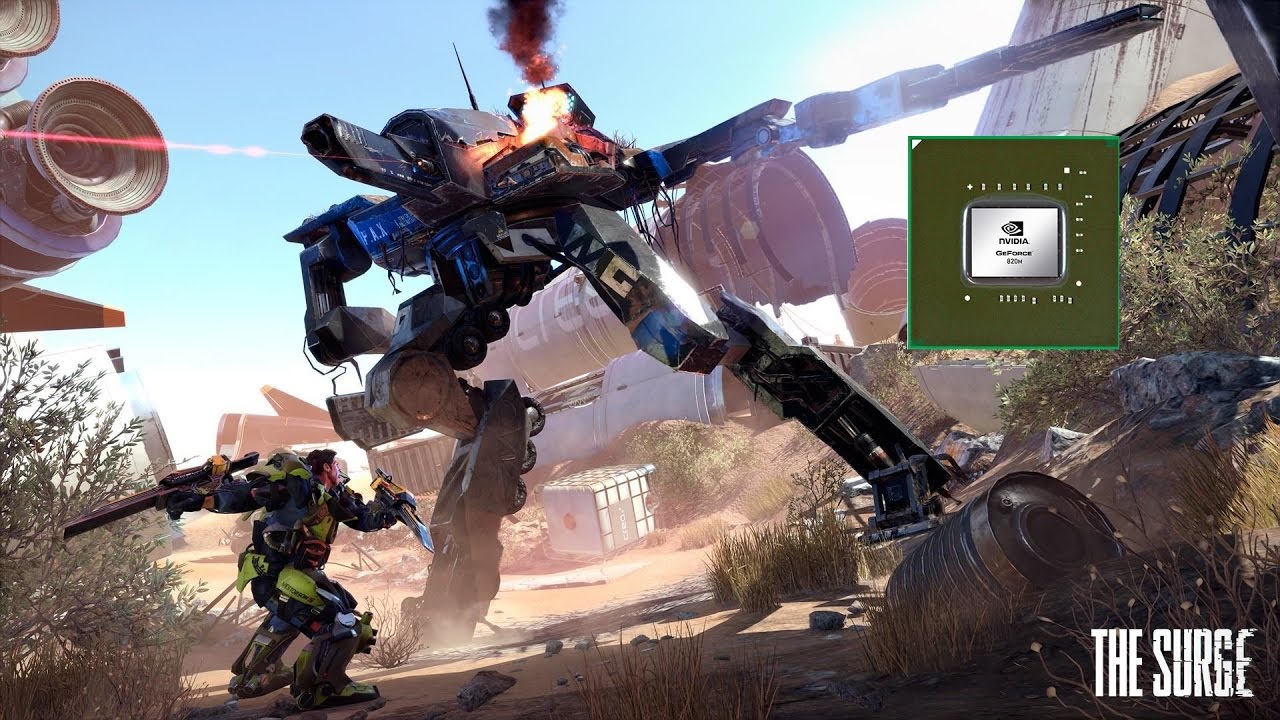 The Surge на слабом ноутбуке (устаревшее, перезалив)