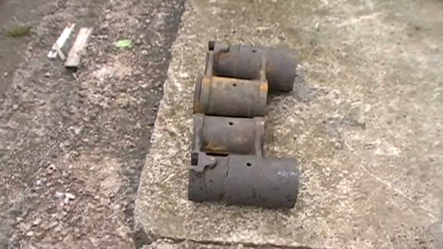 Трактор КТЗ Т-70: Задние торсионы (бинокли) смотреть онлайн