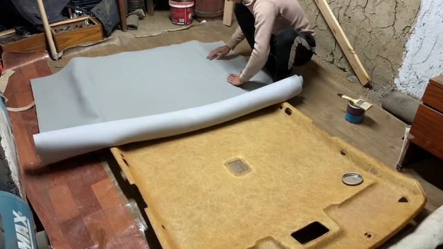 Перетяжка потолка Nissan p11 смотреть онлайн