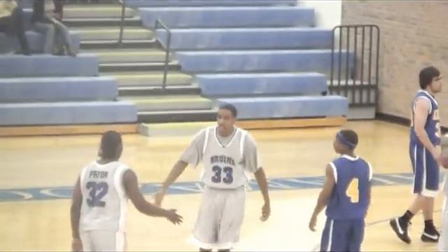KCC Basketball- David King fast break dunk vs Ancilla College смотреть онлайн