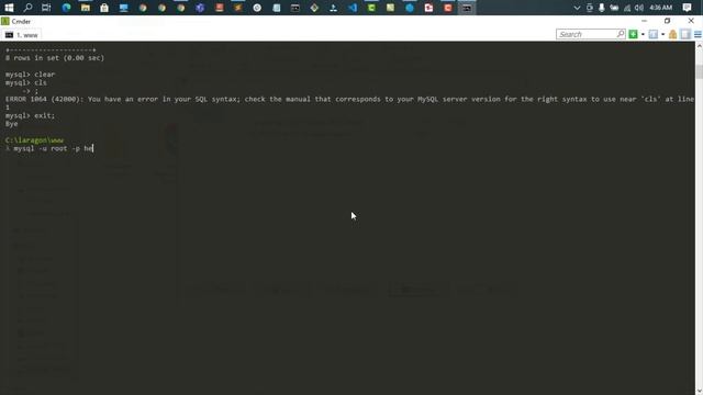 03 How to import database using comand line in Laragon | Step by Step 2021 | Hindi смотреть онлайн
