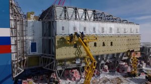 НОВЫЙ ЗИМОВОЧНЫЙ КОМПЛЕКС СТАНЦИИ ВОСТОК В АНТАРКТИДЕ ВВЕДЁН В ОПЫТНО-ПРОМЫШЛЕННУЮ ЭКСПЛУАТАЦИЮ.