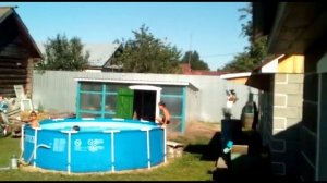 Банный день в деревне How Russian children bathe in the bath