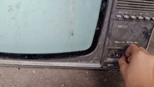 Реставрация старого телевизора.