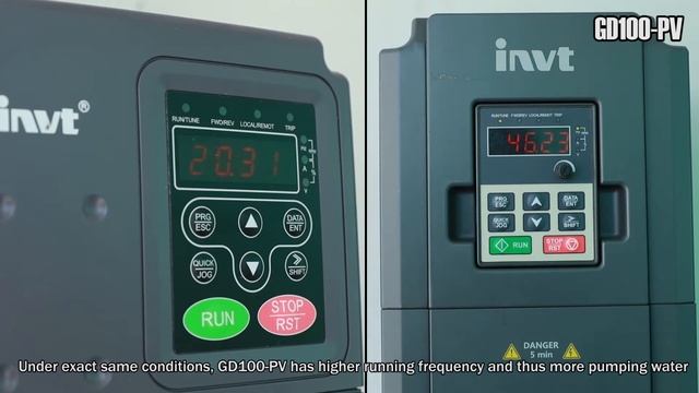 INVT GD100-PV Solar Pump Inverter for Better Use of Solar Energy to Drive Water Pump смотреть онлайн