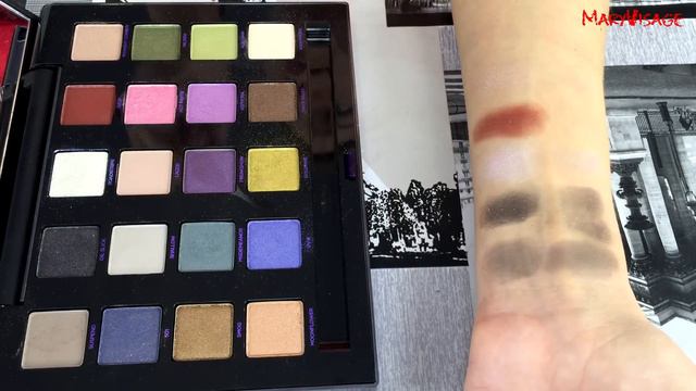 Палетка XX Vice Ltd reloaded Urban Decay. Свотчи, обзор смотреть онлайн
