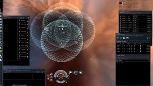 Сканирование пробками EVE Online