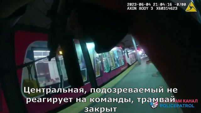 Расстреляли нарика с пистолетом / Применение оружия полицией