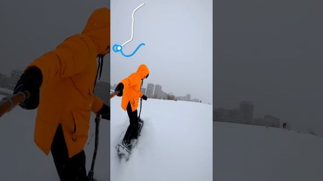 Как поворачивать на мотосноуборде