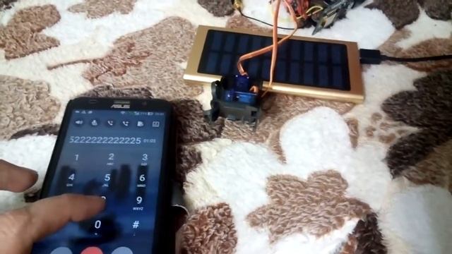 DTMF SIM800l GSM управление тоновым набором (DTMF командами) - сервоприводом.