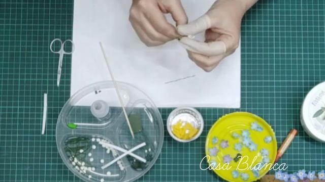 Незабудки для букета/ из фома/1часть. смотреть онлайн