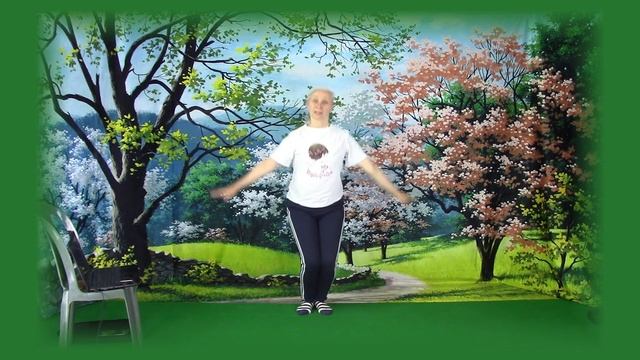 "Мягкая" танцевальная гимнастика для пожилых "Ой, рябина кудрявая..." смотреть онлайн
