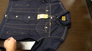 ДО и ПОСЛЕ стрики куртка Montana сырой деним, Индонезия