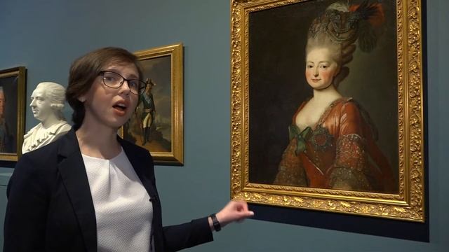МУЗЕЙ БЛИЖЕ. Портрет великой княгини Марии Федоровны. А. Рослин
