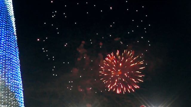 Открытие елки на день города. Братск, 2018 смотреть онлайн