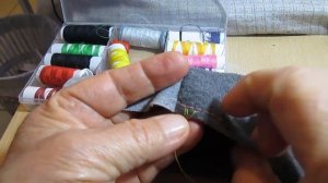 Ручной обмёточный шов, как на машинке или оверлоке