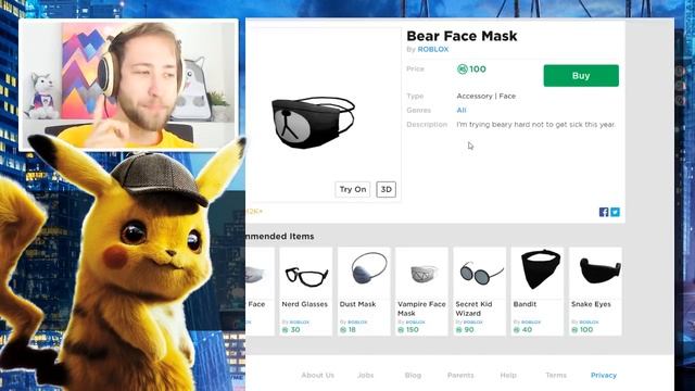 MAKING DETECTIVE PIKACHU A ROBLOX ACCOUNT!! смотреть онлайн