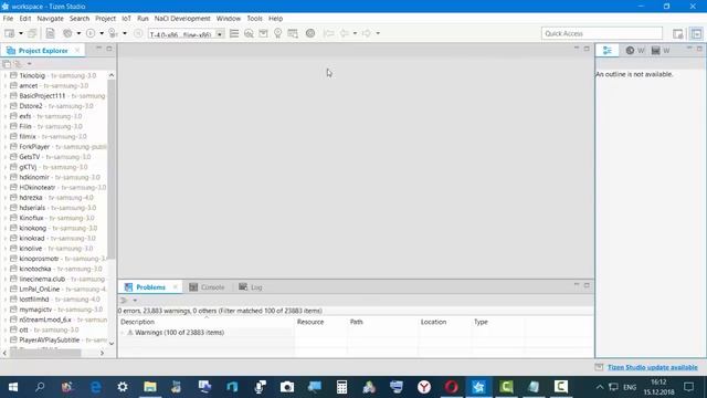Проблемы с Tizen Studio 3.0 Ставим приложения Всё работает смотреть онлайн